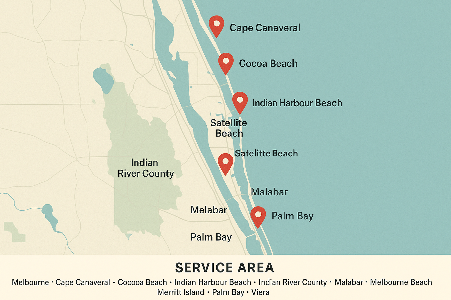 Service Area Map